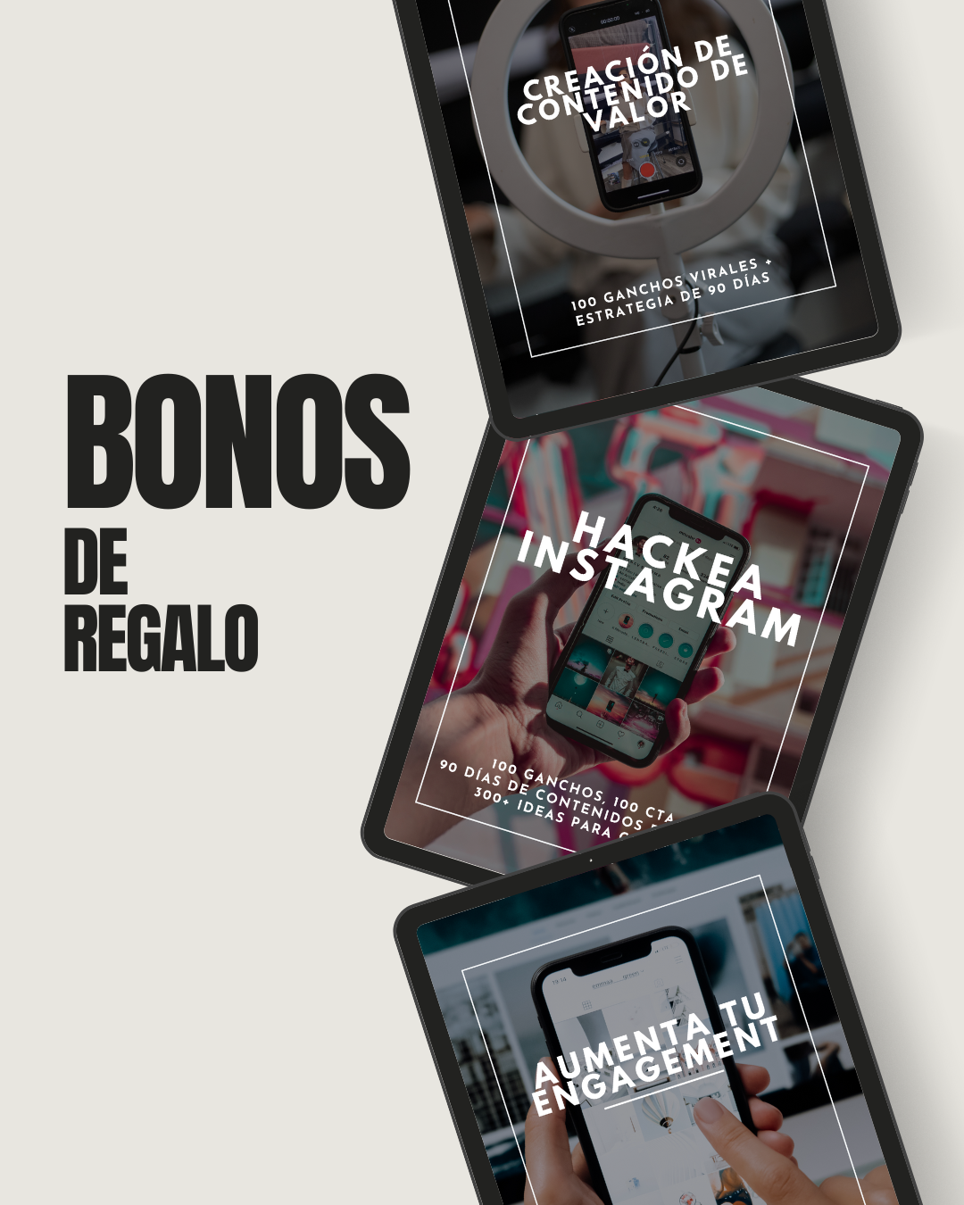 Crece en INSTAGRAM y MONETIZA + BONOS especiales