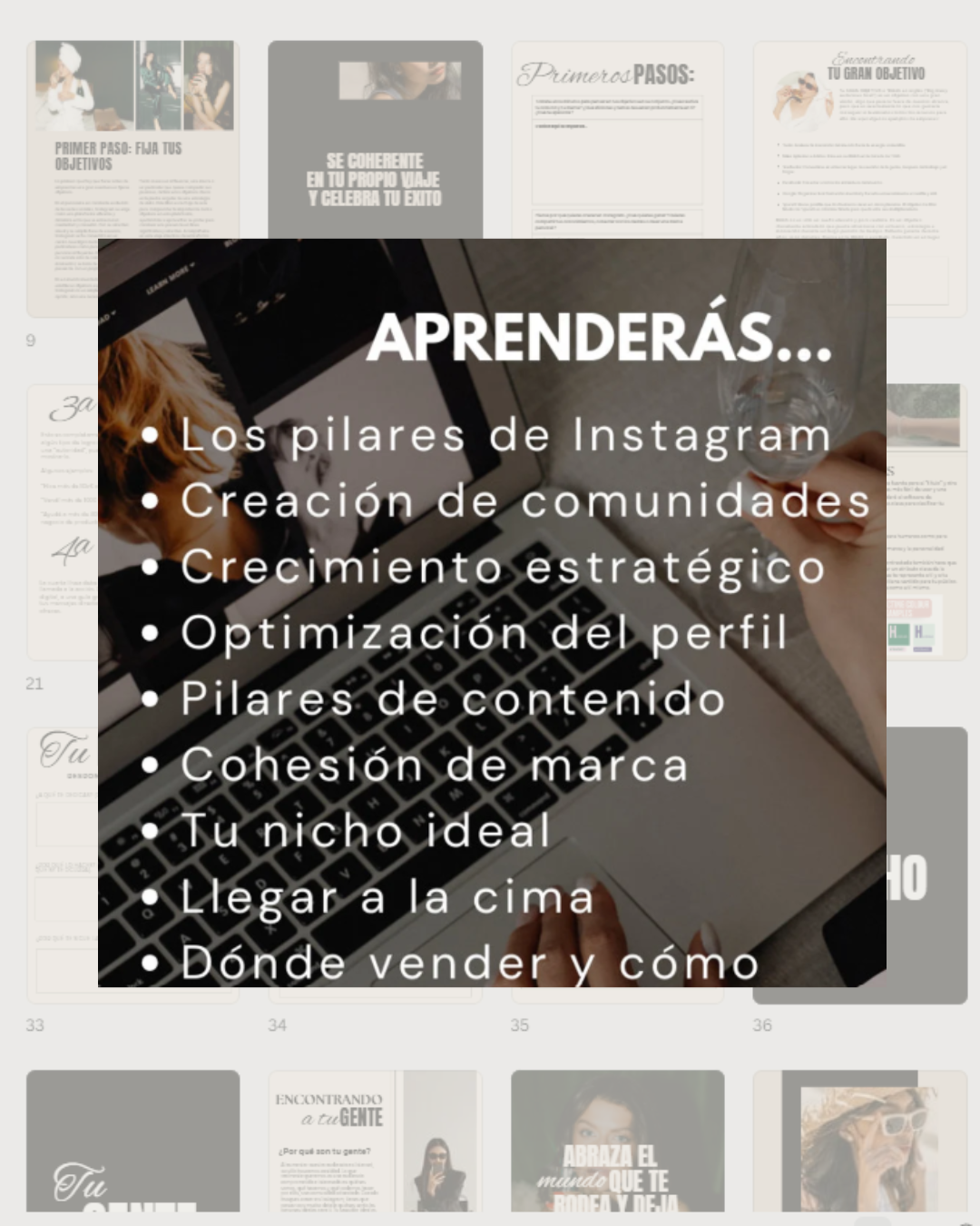 Crece en INSTAGRAM y MONETIZA + BONOS especiales