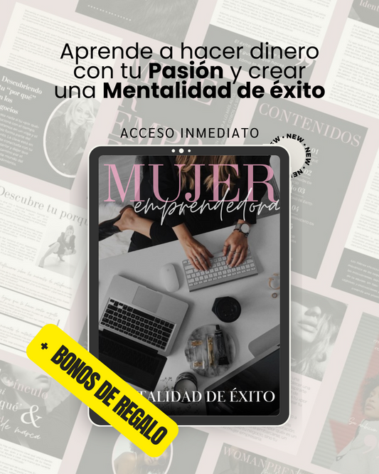 MUJER EMPRENDEDORA + BONOS especiales